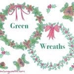 Christmas Wreath Illustrations