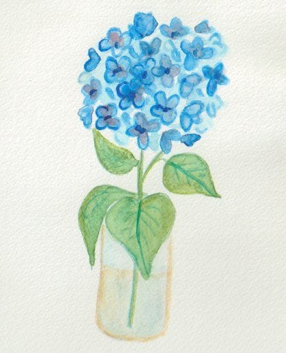 Creative Inspiration: Blue Hydrangea