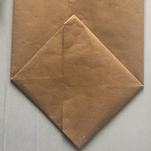 gift bag base diamond shape