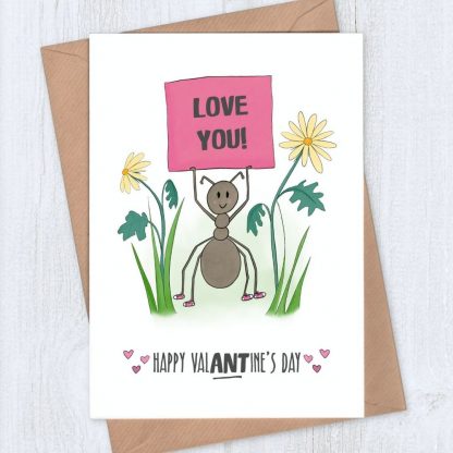 Ant Valentine's Day Card