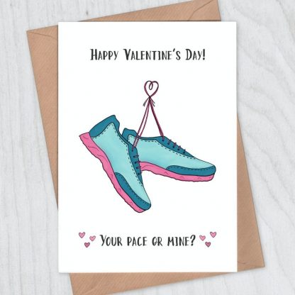 Runner Valentine Card