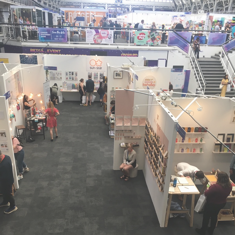 London Stationery Show 2022 - inside view