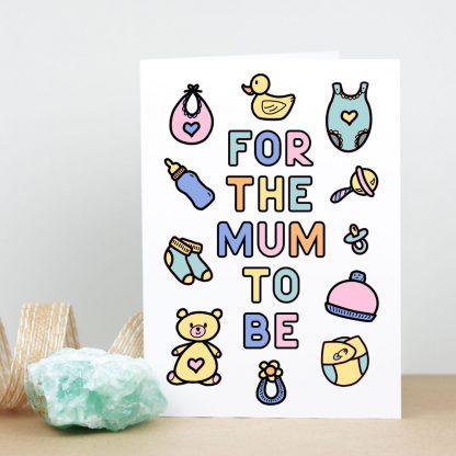 baby shower card for the mum to be