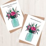 Spotlight: Flower Vase Greeting Card