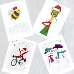 Christmas Card Illustrations